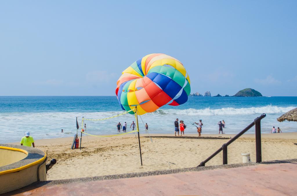 Enna Inn Ixtapa Departamentos Vista Al Mar Esterno foto