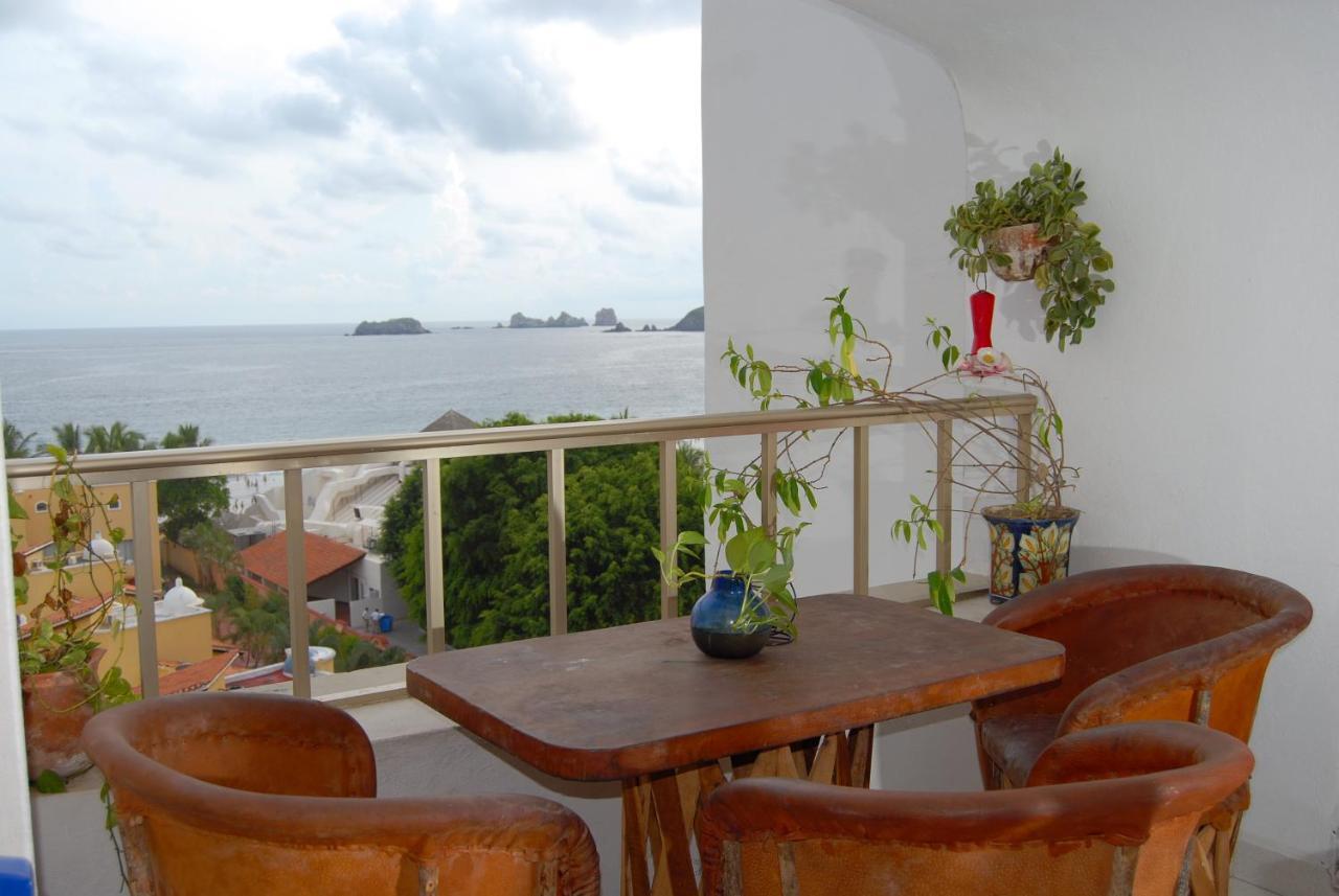 Enna Inn Ixtapa Departamentos Vista Al Mar Esterno foto